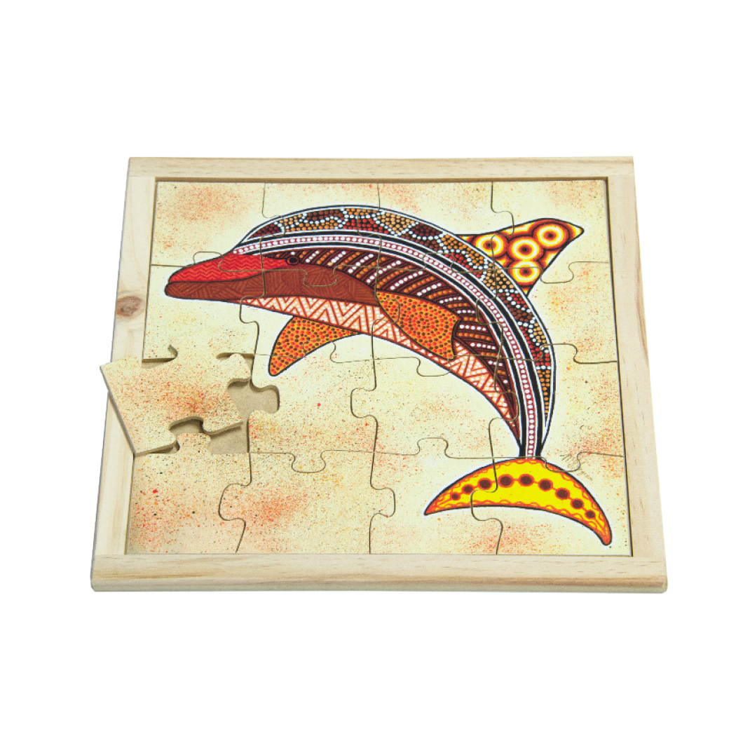 Aboriginal Dolphin Square Puzzle