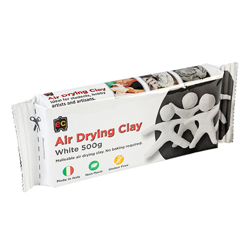 Air Drying Clay White 500g