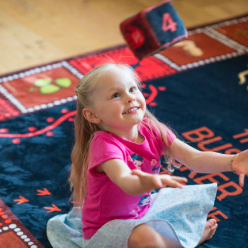 Bush Tucker Indigenous Classroom Rug