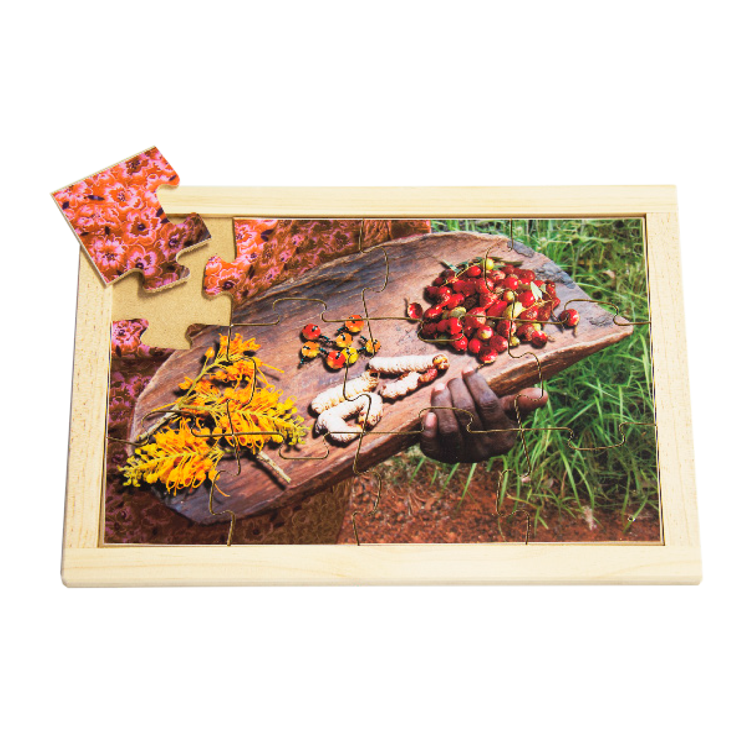 Collecting Bush Tucker Puzzle