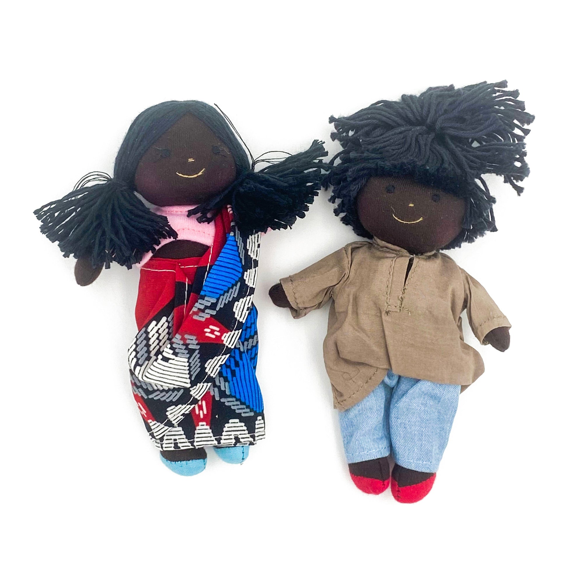 Cultural 16cm Dolls Boy & Girl Set - Indian