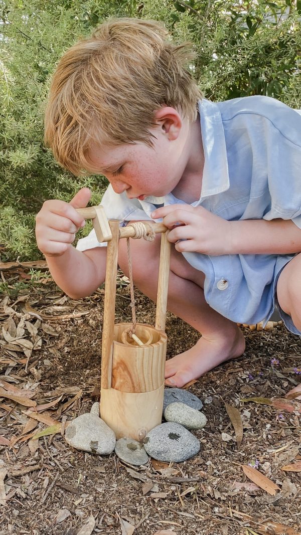 Dig Your Own Wooden Water Well