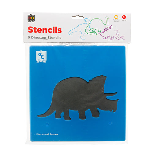 Dinosaurs Stencil Set of 6