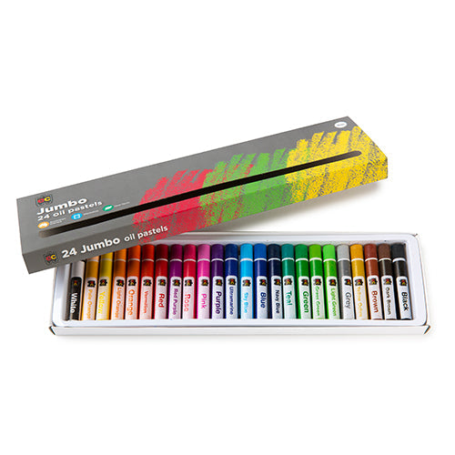 Jumbo Oil Pastels Set of 24