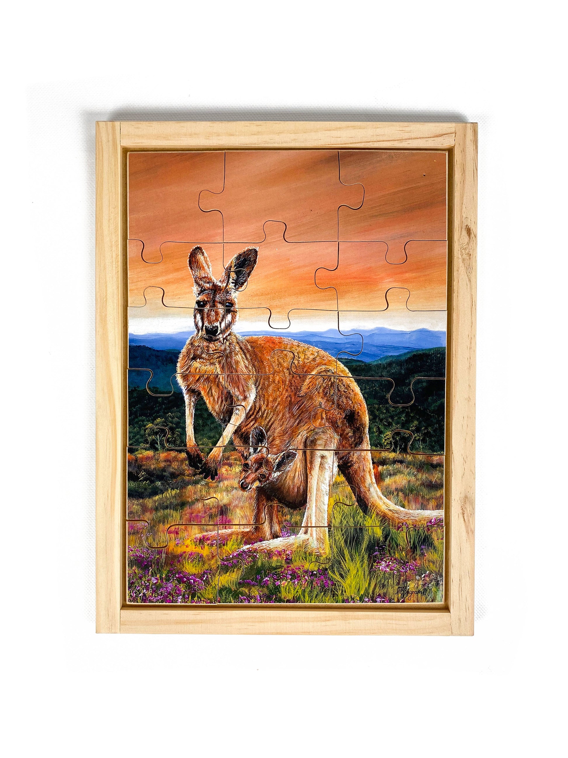 Kangaroo Puzzle