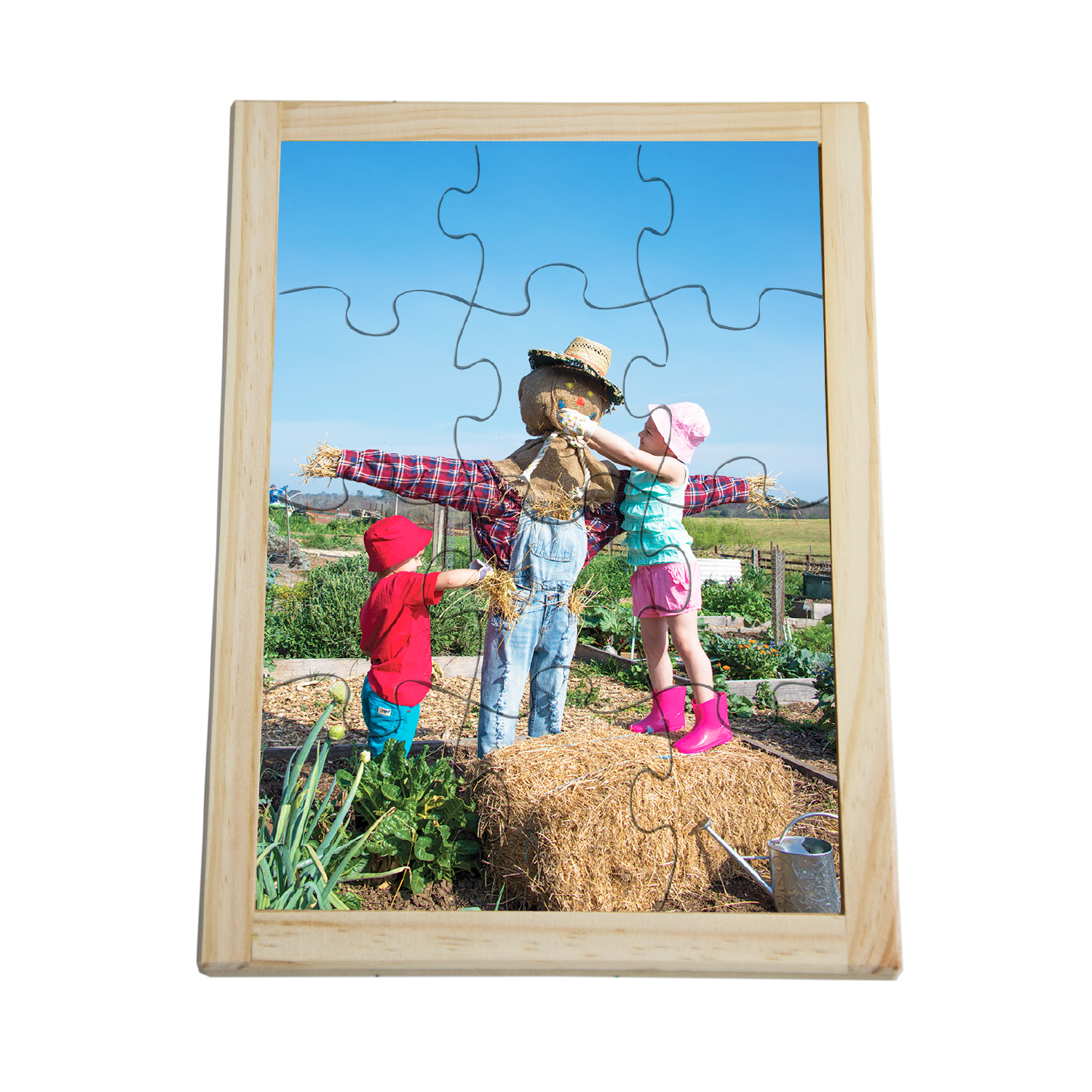 Making a Scarecrow Puzzle