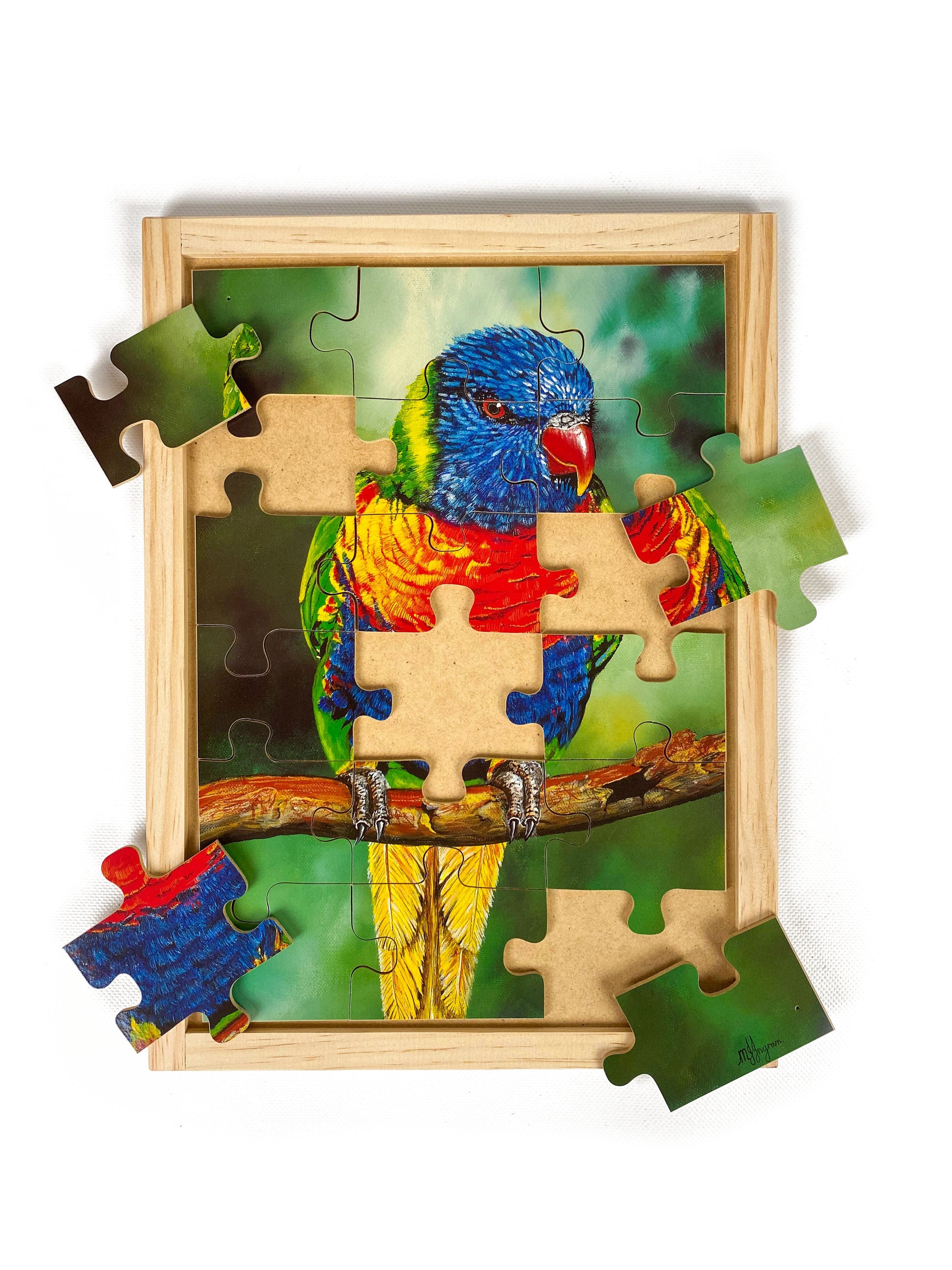 Rainbow Lorikeet Puzzle