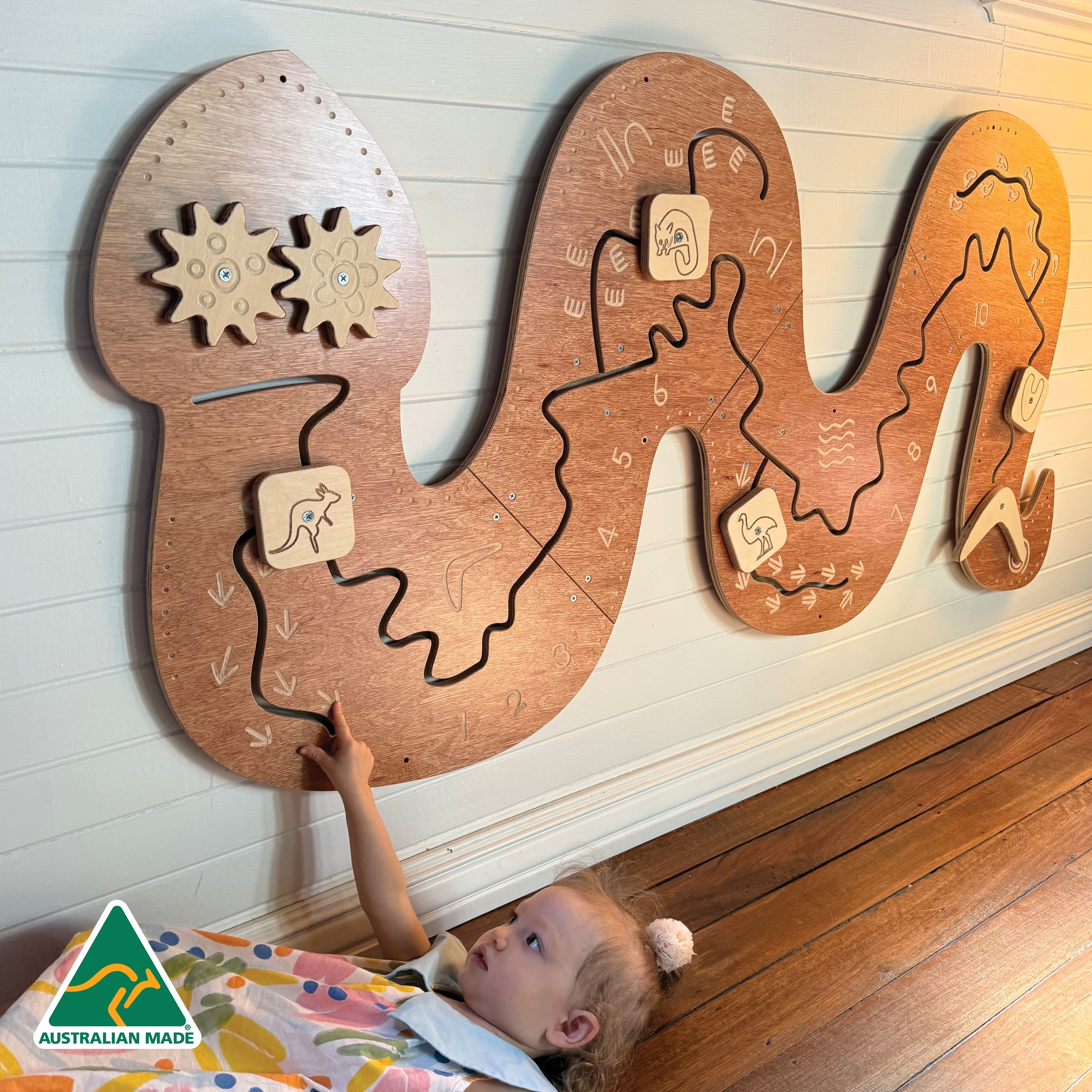 Rainbow Serpent Wall Game