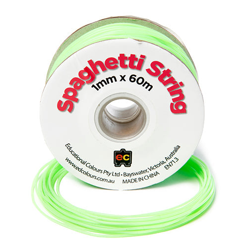 Spaghetti String Pale Green