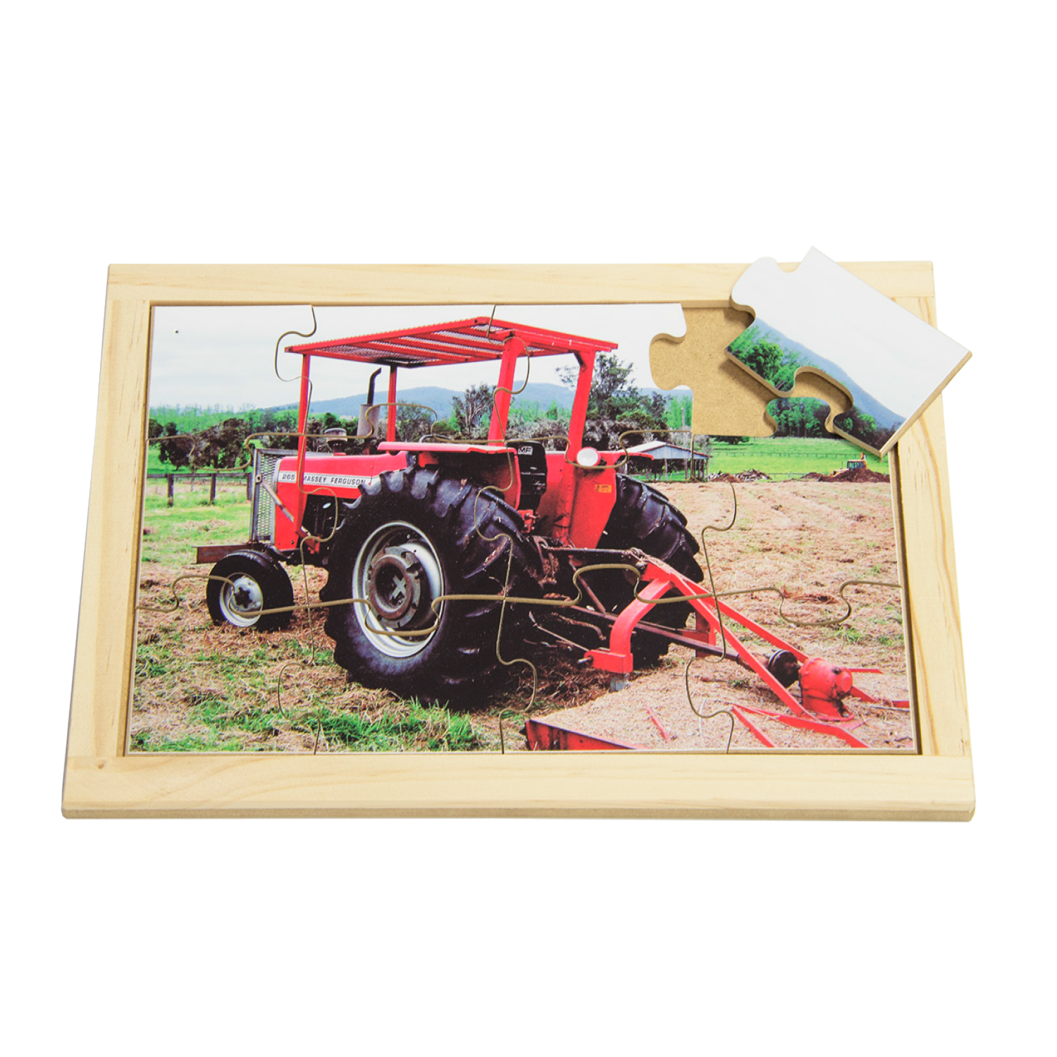 Tractor Farm Puzzle